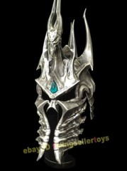 WOW Helm of Domination Lich King Death Knights 1:1 Life Size Helmet Prop Model