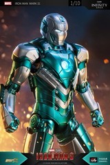 zd toys IRON MAN MARK 31 PISTON 1/10 action figure iron man 3 MARVEL ship July
