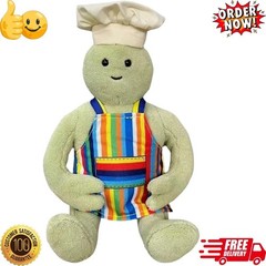 The Tiny Chef Show Plush 9.1in Tiny Chef Plushie Toy for TV Show Fans