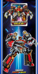 Metal Cardbot S BLASTRAIN Blast Train Red Transforming Robot Diesel Trains 2025