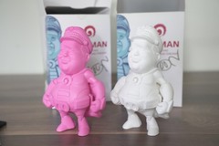 Coarse Toys Tanman Tan Man White & Pink Limited to 1111 pieces each