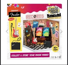 Presale-Mga Miniverse Real Music Record Shop With Exclusive Fender-ships 7-3-26