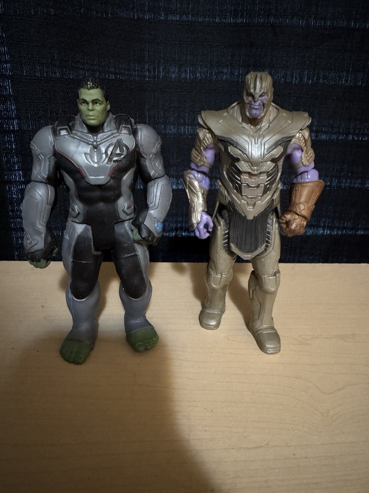 Marvel MCU Movie Version Thanos And The Hulk Figure 6 inch Avengers Hasbro 2018
