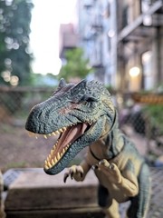 Mattel Hammond Collection 2 Allosauros Dinosaur Figures Great Condition
