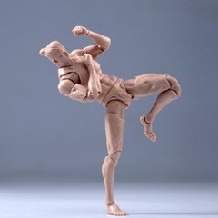 USA Romankey COWL 1/12 Male Action Figure Body 6in Pale Skin Joint Model w/Head