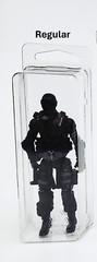 Star Wars GI JOE loose action figure blister case clamshell display 3.75 3 3/4