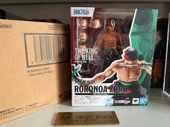 Bandai S.H.Figuarts Roronoa Zoro The King of Hell Figure ONE PIECE New In Stock