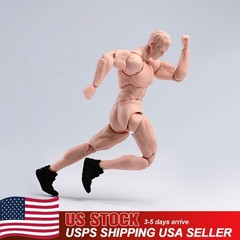 US Wind Toys 1/12 Super Flexible Male White Skin Body 6″ Action Figure Model Toy