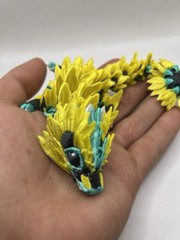 Cinderwing3d Baby Sunflower Dragon Fully Articulated