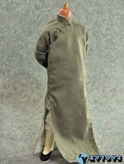 1/6 Bruce Gray Color Chinese Style Kung Fu Robe Suit Set For 12″ Hot Toys Figure
