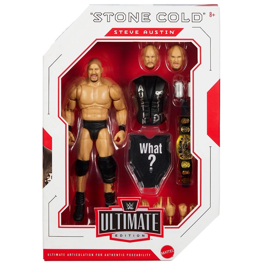 Stone Cold Steve Austin WWE Mattel Ultimate Edition Series 32 Wrestling Figure