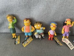 58x Simpsons Figures Set Bundle Season 1 2 3 4 5 6 20 years Simpson RARE Tags