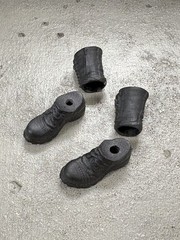 SU-MBT-BLK-V2: 1/12 Black Military Boots for Nota NT-01, NT-02, NT-02W base body