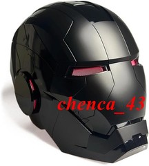 US!!! Autoking Iron Man Helmet MK5 1/1 Voice-controll Mask or Reactor Base Stand