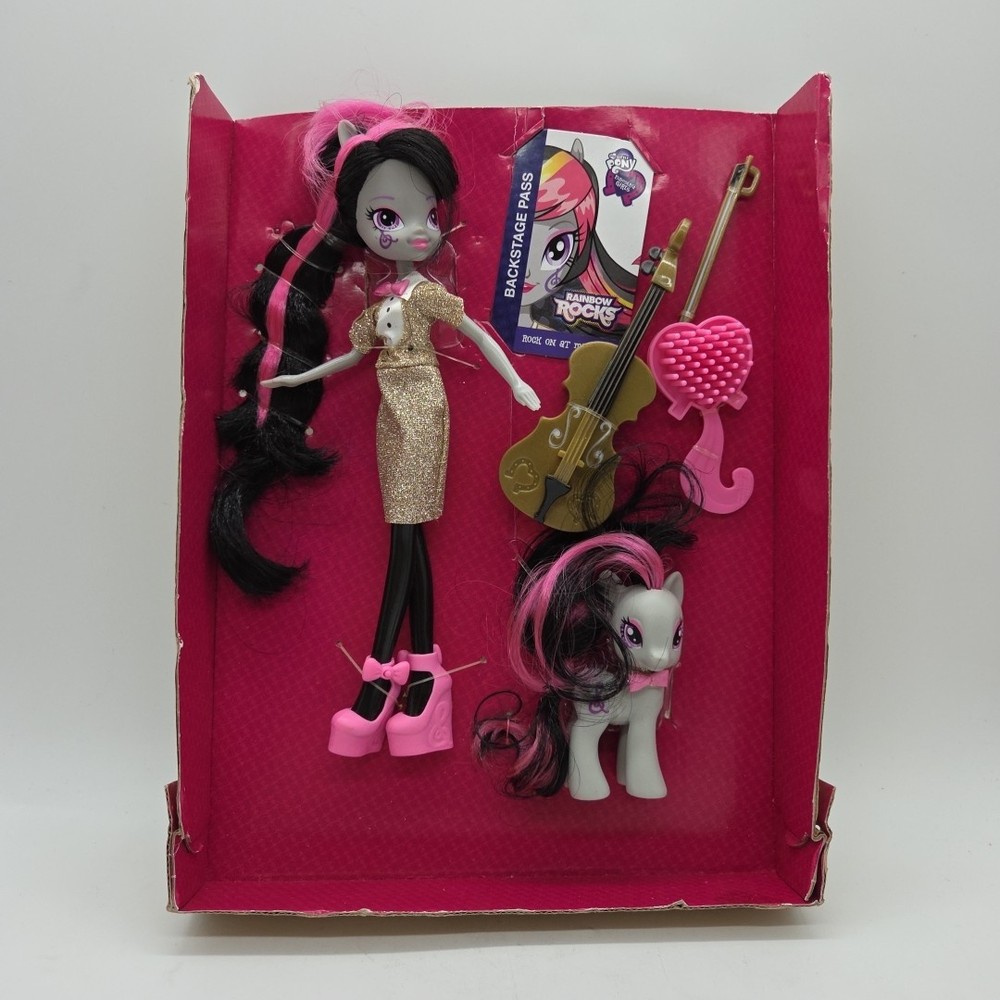 My Little Pony Equestria Girls Rainbow Rocks Octavia Melody Doll & Pony Set 2014