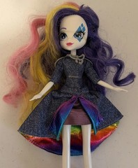 My Little Pony Equestria Girls Rainbow Rocks Rarity Doll With Clothes & Shoes