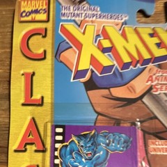 ToyBiz Marvel X-Men Classics Gambit Action Figure Boxed w/ Staff trading card
