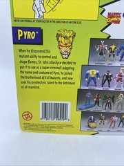 PYRO – 1st Edition – X-Force – X-Men – 90s 1990s Marvel – ToyBiz – 1994