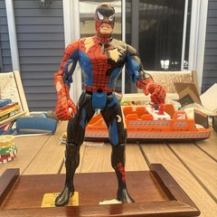 Vintage 90’s Toy Biz Spider-Man Figures x3 Inverse, Cyborg & 2099 Figures