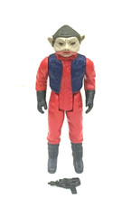 1983 VINTAGE KENNER MAIL-AWAY NIEN NUNB – WEAPON, BOX, & PAPERWORK NO BAG