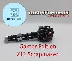 transformers studio series gamer edition X12 scrapmaker upgrade addon