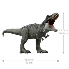 Mattel Jurassic World Rebirth T-Rex Tyrannosaurus Super Colossal action figure