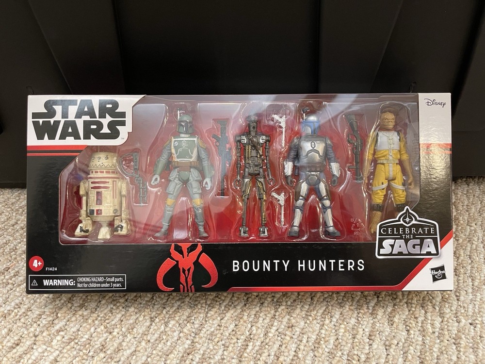 Hasbro Star Wars Celebrate The Saga Bounty Hunters 3 Inch Action Figure NEW NIB