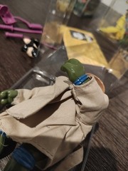 1994 Playmates TMNT Undercover Leonardo Purple accessories loose complete