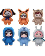 TOP TOY Naruto Sasuke Cute Beast Vinyl Plush Blind Box Figure Gift