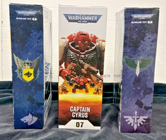 McFarlane Warhammer 40k Lot Space Marines Captain Cyrus Sternguard Grey Hunter