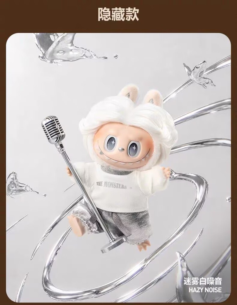 Authentic The Monsters Hair Salon Series Vinyl Pendant Blind Box Figure Toy