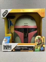 Star Wars Boba Fett Electronic Mask Hasbro Disney NEW Helmet Sound Effects