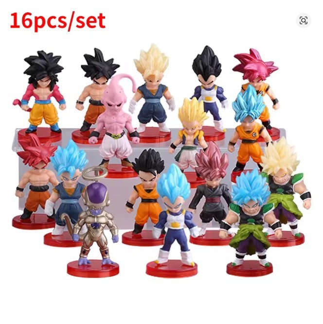 Dragon Ball Super Son Goku Vegeta Broly Buu Action Figure Dragon Ball Figure Set