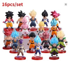 Dragon Ball Super Son Goku Vegeta Broly Buu Action Figure Dragon Ball Figure Set