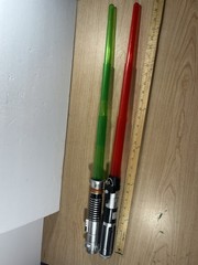 Star Wars Lightsabers Lot Of 2 Red Green 2019