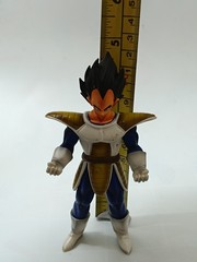 Dragon Ball Z Vegeta Saiyan Armor Figure – Loose, ABS plastic – 5″ PRELOVED