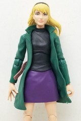 Incomplete Hasbro Marvel Legends Spider-Man Retro Card “Gwen Stacy” Figure ONLY