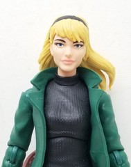 Incomplete Hasbro Marvel Legends Spider-Man Retro Card “Gwen Stacy” Figure ONLY