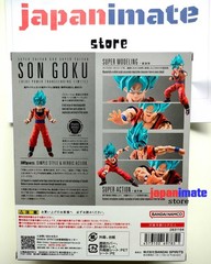 BANDAI S.H.Figuarts Super Saiyan God SS Son Goku Blue Power Transcending Limits