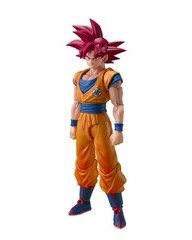 S.H.Figuarts Dragon Ball Super Super Saiyan God Son Goku SHF SH Bandai 145mm