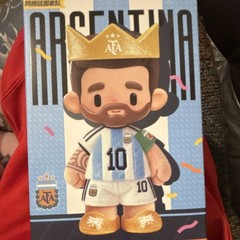 AFA Lionel Messi #10 Argentina Soccer Figure 13.5cm PVC Official Product