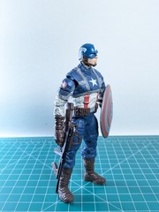 Marvel Legends WW2 Captain America Movies Series Hasbro 2011
