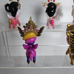 Lot Of 5 Tokidoki Unicornos Figures Thai Princess, Tiger, Cherry Blossom, Bunny