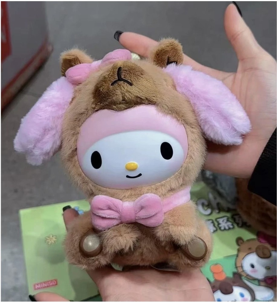 ✨New Authentic MINISO Sanrio Characters Capybara Series Plushie U-Pick US STOCK