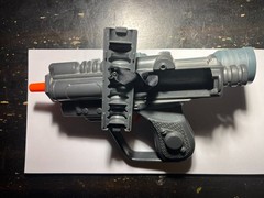 Original Life size 1:1 Star Wars ROTJ Speeder Bike Scout Blaster pistol -1983