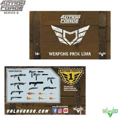 Action Force Weapons Pack Lima 1/12 Scale Accessory Set for 6inch Action Figures