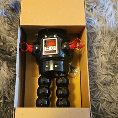 HA HA TOY Mechanical Planet Robot MS-430 Tin Toy with Box for Ages 8-11 Years