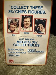 MEGO CHIPS 3.75 PONCH Figure Unpunched Hole Rare New Vintage