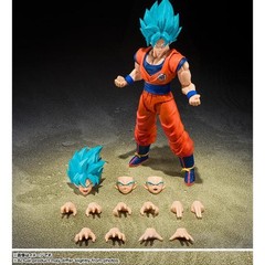 S.H.Figuarts Super Saiyan God Super Saiyan Goku Blue Power Dragon Ball Figure