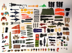 GI Joe Action Figure ARAH Weapons Parts Accessories Gun 80s 90s Lot Vehicle Base